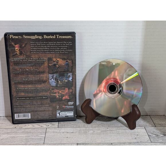 Pirates of the Caribbean: The Legend of Jack Sparrow (Sony PlayStation 2, 2006) - Picture 2 of 2